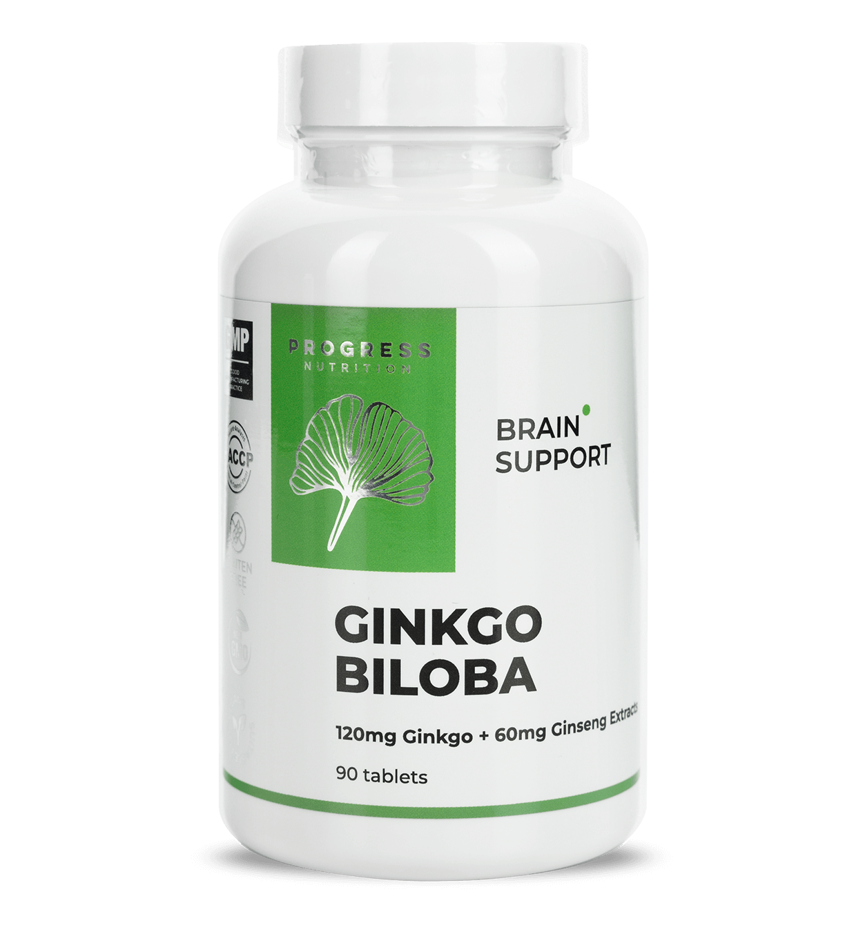 Ginkgo biloba 120 mg + Ginseng Extracts 60 mg