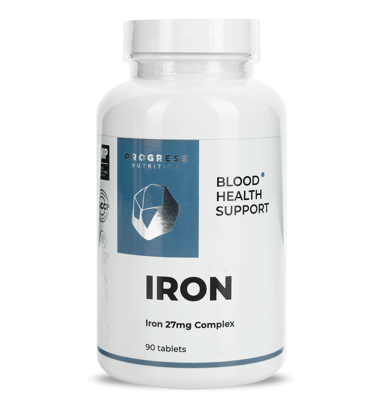 Iron 27 mg Complex + Zink 25 mg + B6,B9,B12