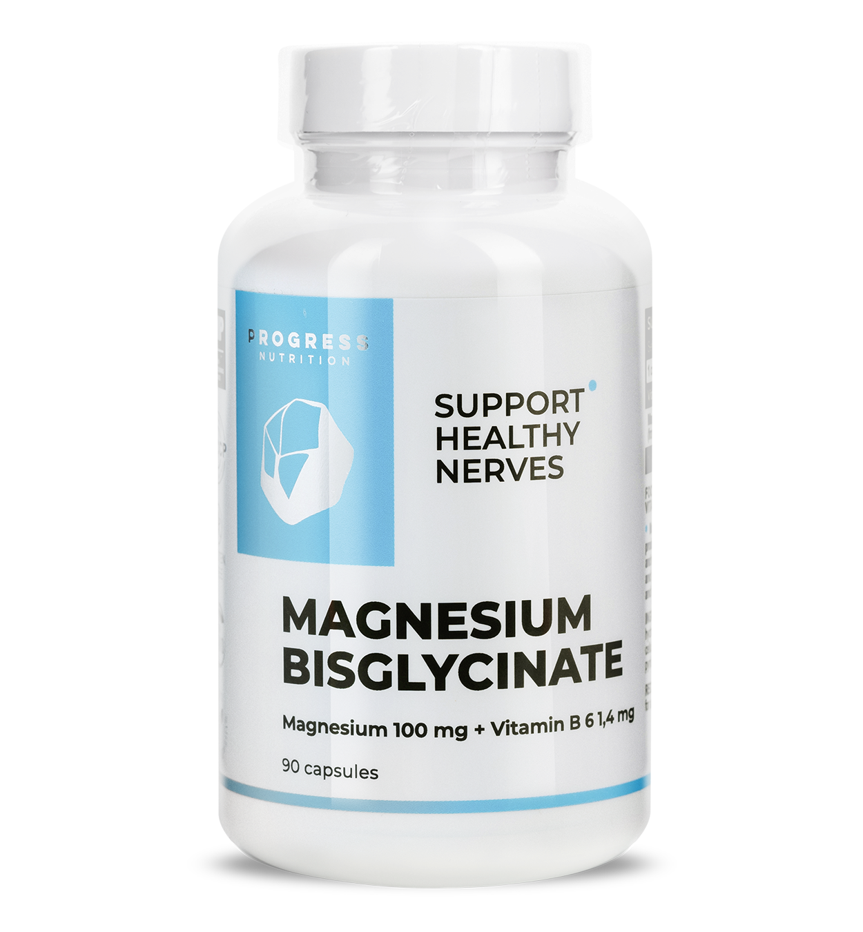 Magnesium Bisglycinate 100 mg + Vitamin B6 1,4 mg