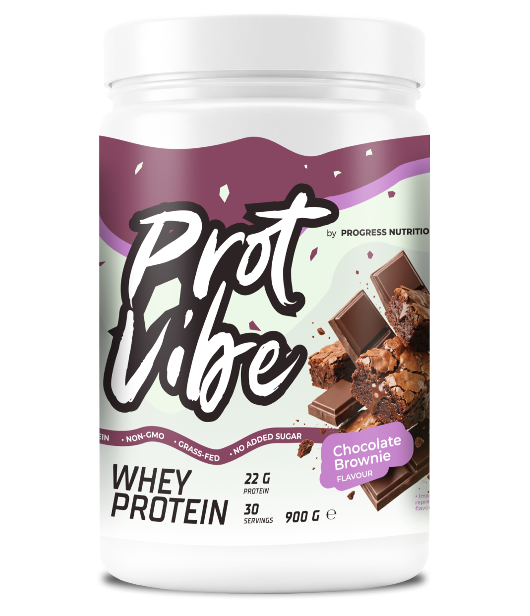 PROT VIBE: WHEY PROTEIN (Chocolate Brownie flavour)