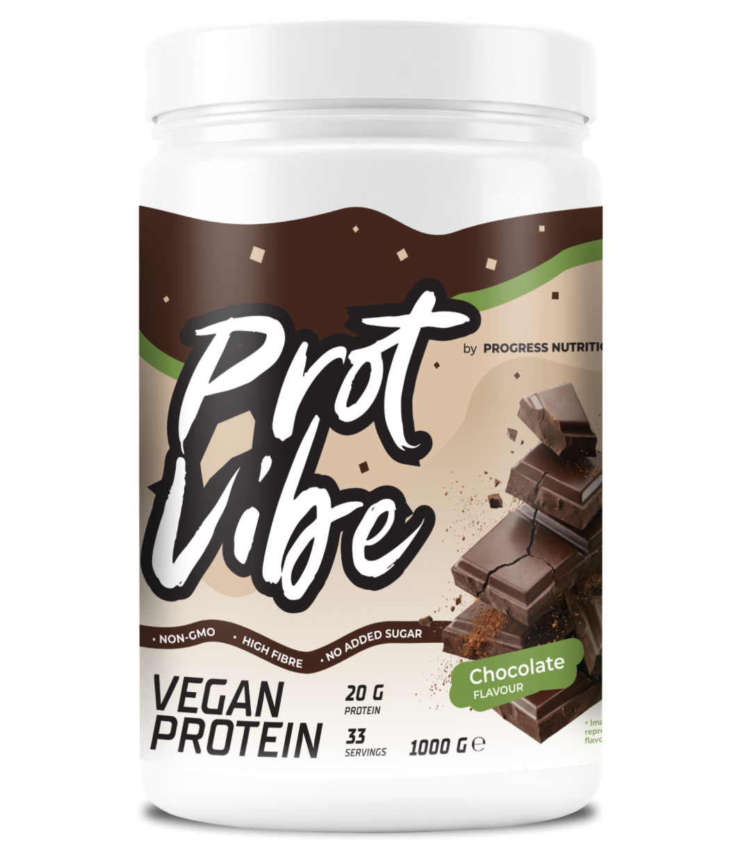PROT VIBE: VEGAN PROTEIN (Chocolate flavour)
