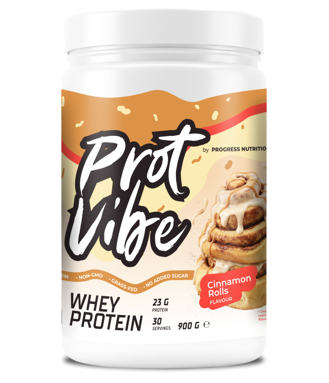 PROT VIBE: WHEY PROTEIN (Cinnamon Rolls flavour)