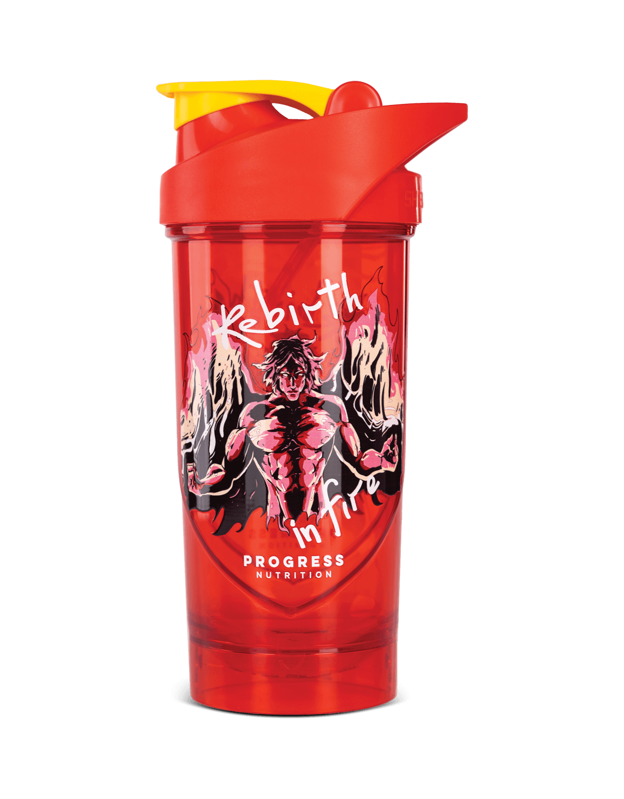 Shaker "Phoenix" rebirth in fire